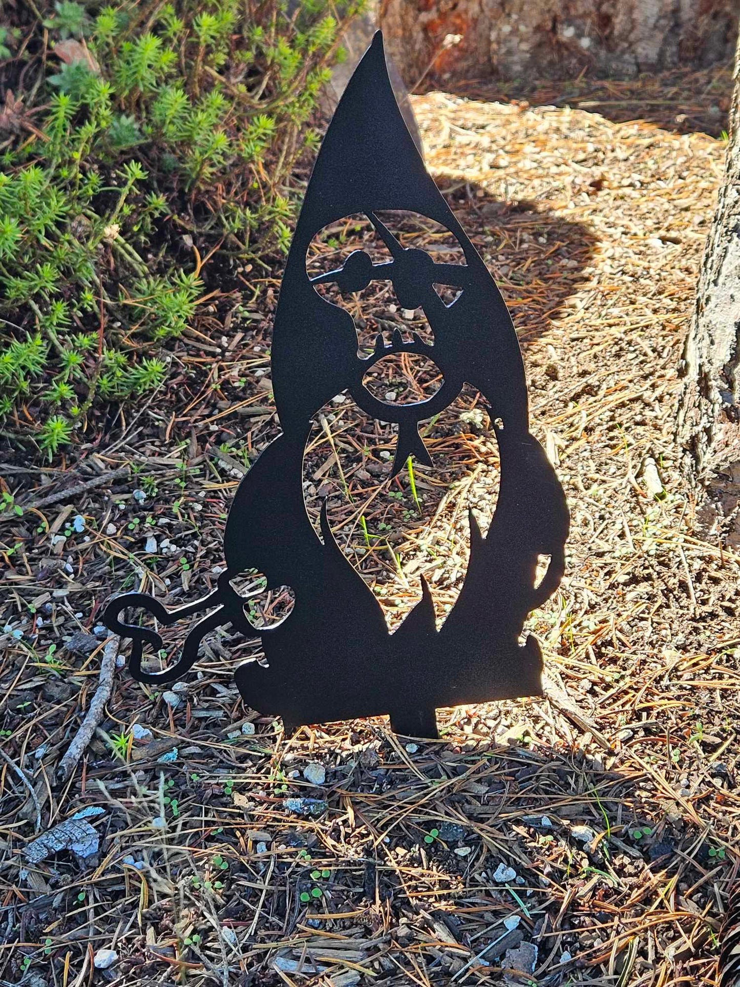 Necromancer Gnome Yard Stake