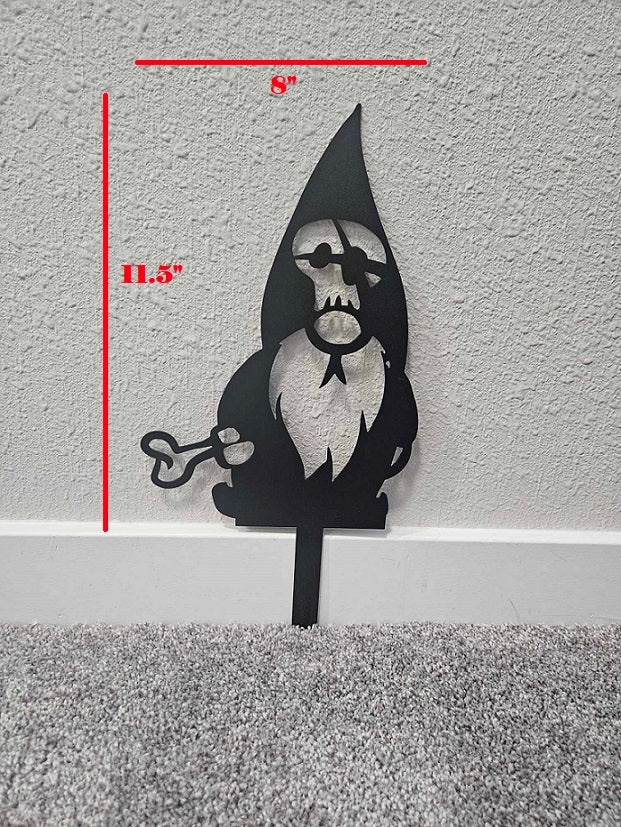 Necromancer Gnome Yard Stake