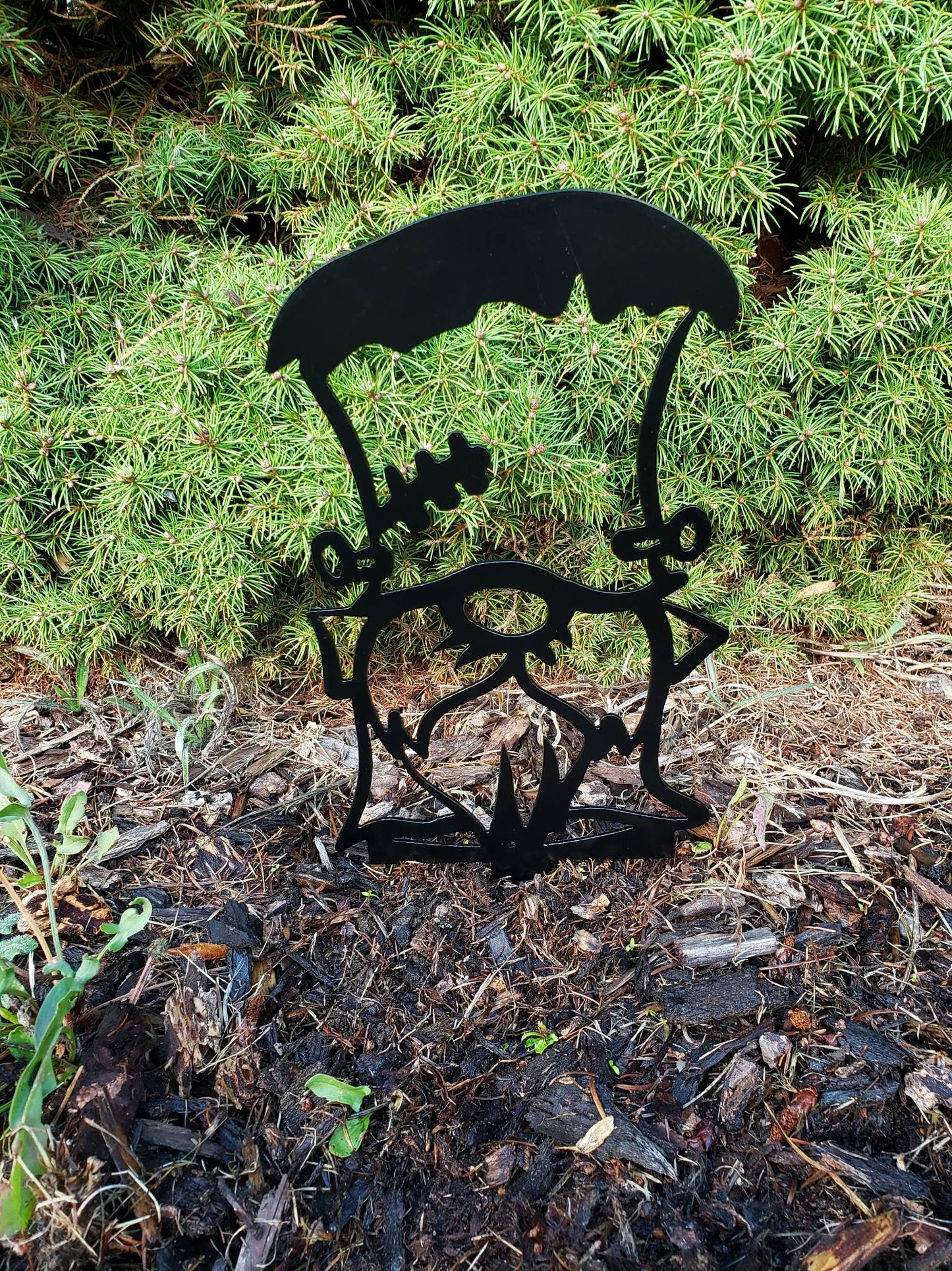Frank Gnome Yard Stake