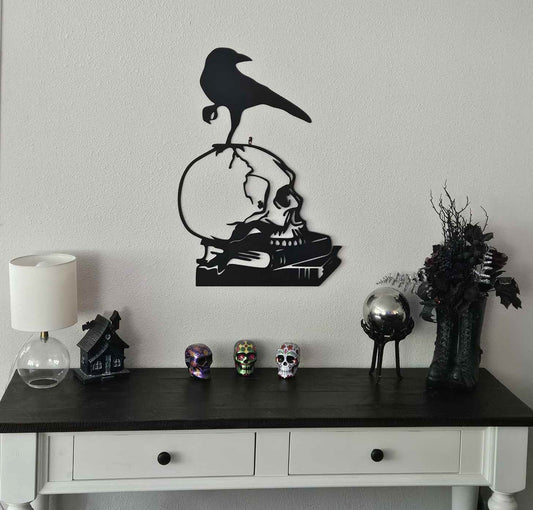 Raven and Skull on Books