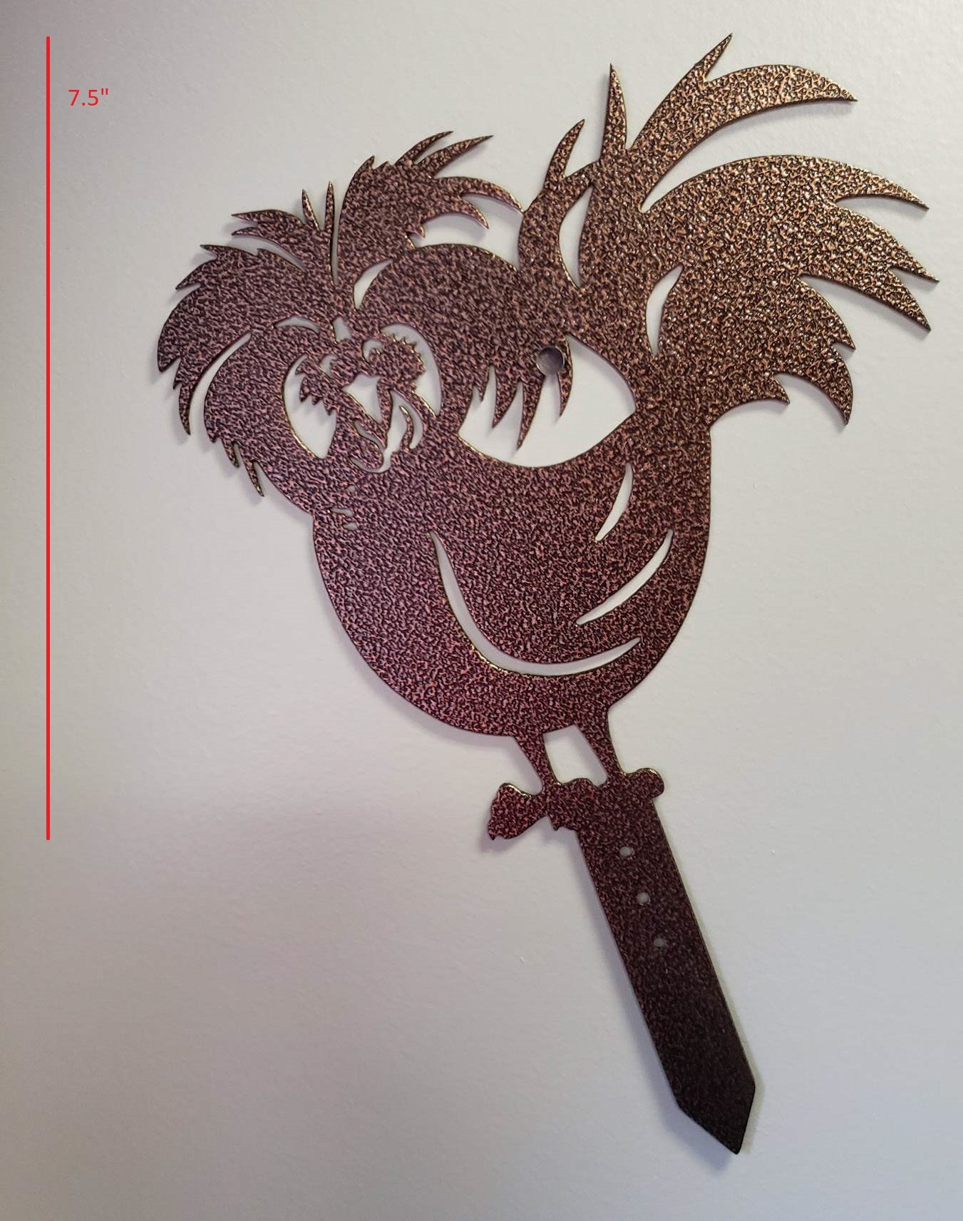 Rooster Yard Stake